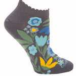 Calcetín Algodón Mujer Ped St Florita Gris Azaleia