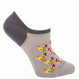 Calcetín Algodón Mujer Inv Hen Gris Azaleia