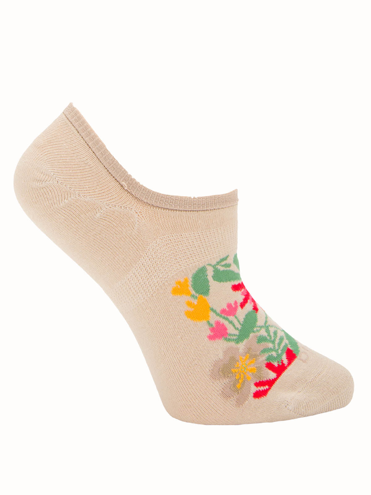 Calcetín Algodón Mujer Inv Parque Beige/Crudo Azaleia