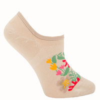 Calcetín Algodón Mujer Inv Parque Beige/Crudo Azaleia