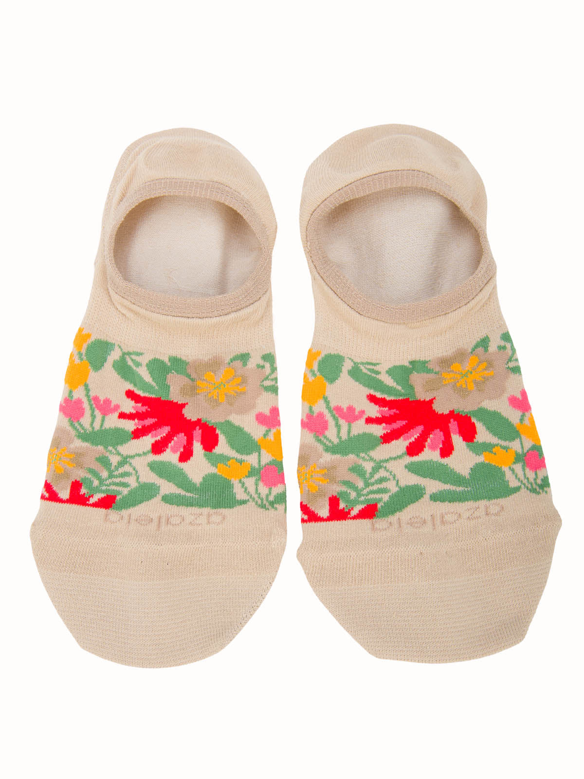Calcetín Algodón Mujer Inv Parque Beige/Crudo Azaleia
