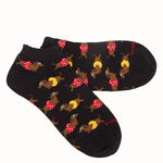 Calcetín Algodón Mujer Ped St Swimdog Negro Azaleia
