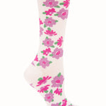 Calcetín Algodón Mujer C St Flori Beige/Crudo Azaleia