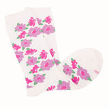 Calcetín Algodón Mujer C St Flori Beige/Crudo Azaleia