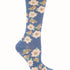 Calcetín Algodón Mujer C St Flori Azul Azaleia