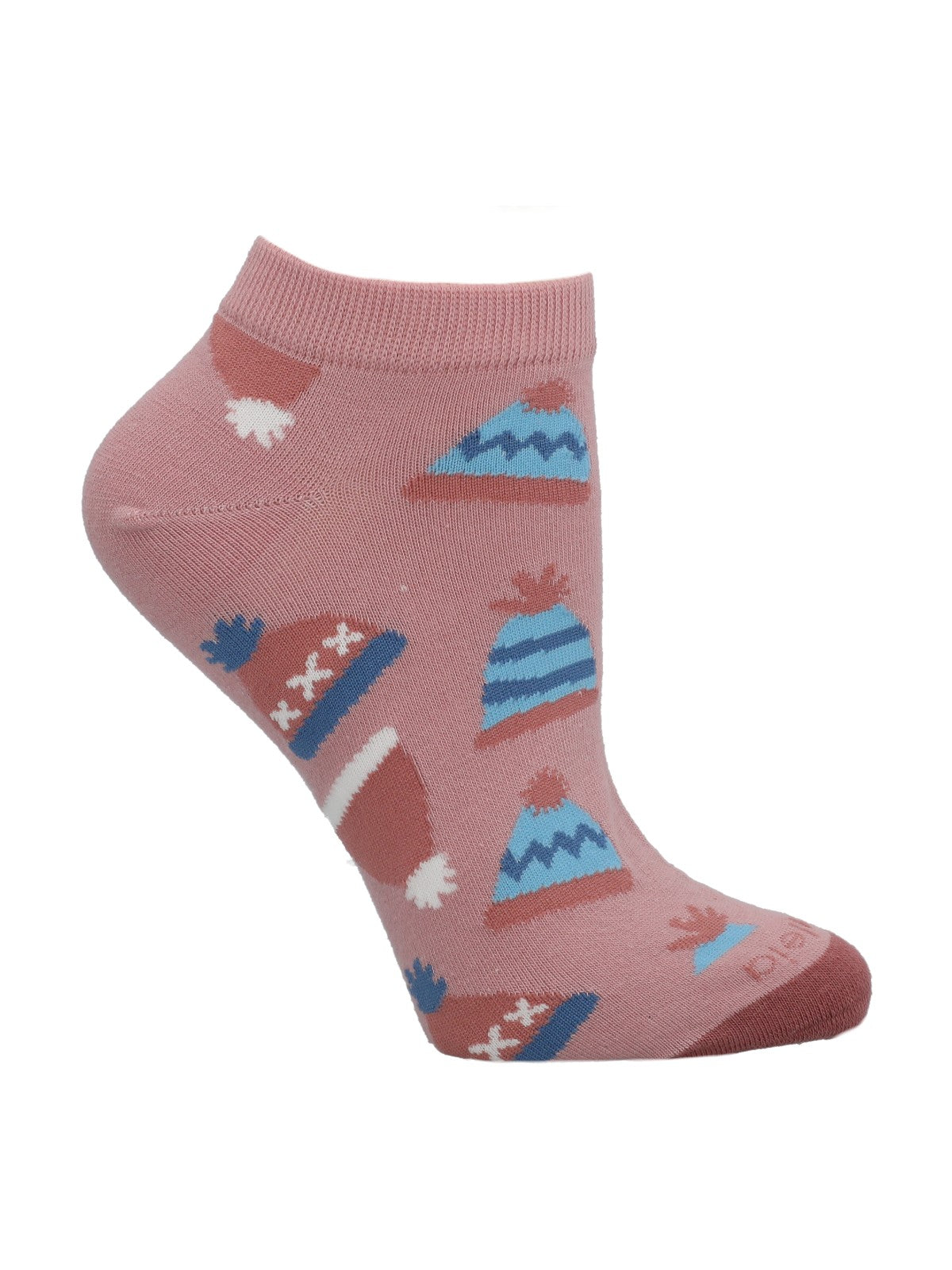 Calcetín Algodón Mujer Ped Winter Rosado Azaleia