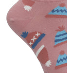 Calcetín Algodón Mujer Ped Winter Rosado Azaleia