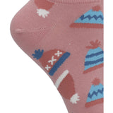 Calcetín Algodón Mujer Ped Winter Rosado Azaleia