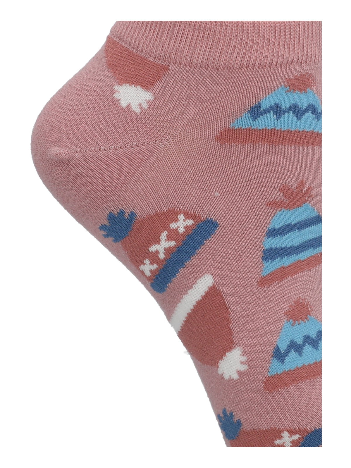 Calcetín Algodón Mujer Ped Winter Rosado Azaleia