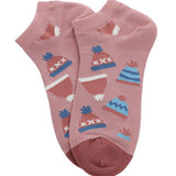 Calcetín Algodón Mujer Ped Winter Rosado Azaleia