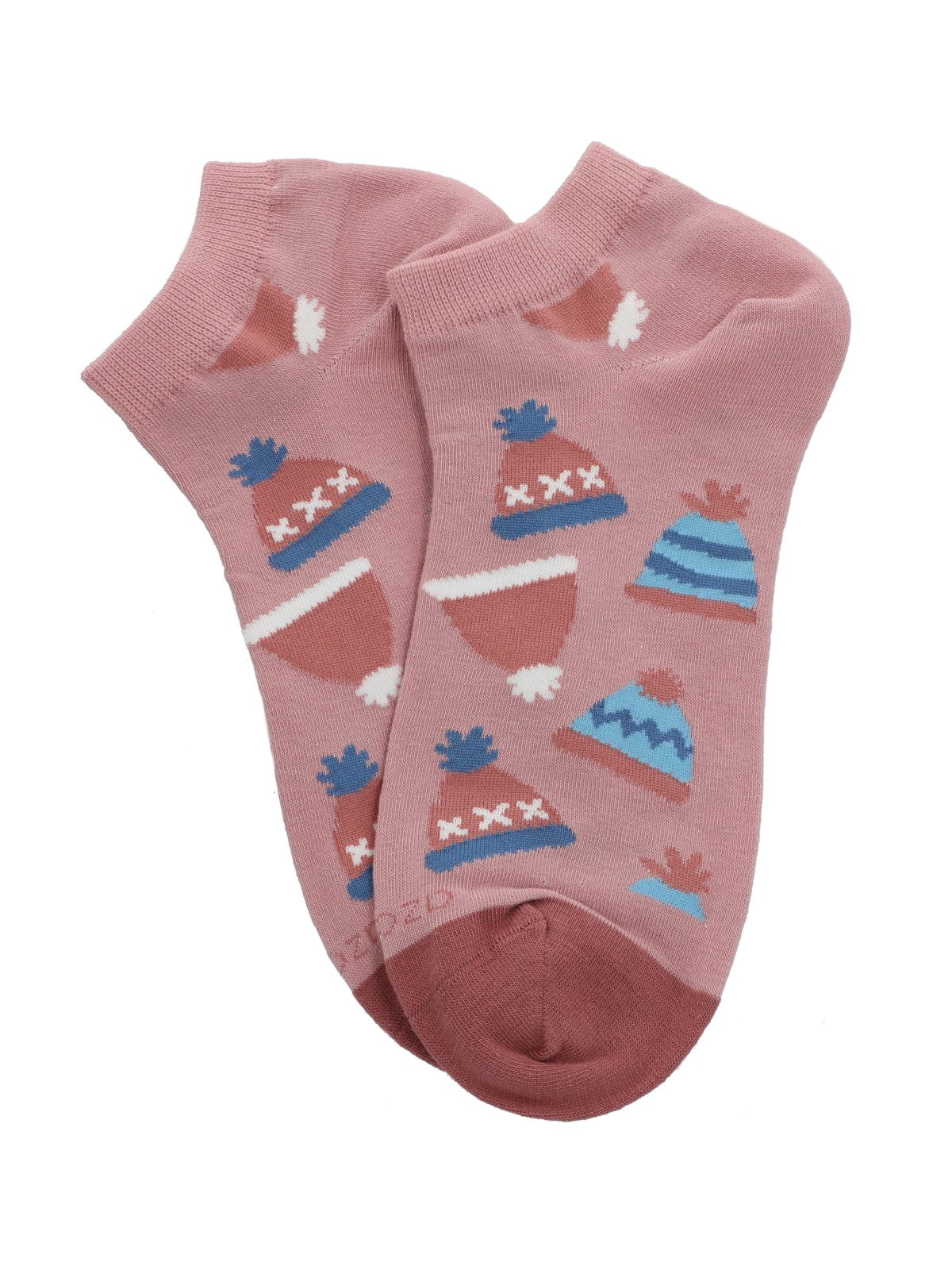 Calcetín Algodón Mujer Ped Winter Rosado Azaleia