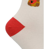 Calcetín Algodón Mujer C St Capibara Beige/Crudo Azaleia