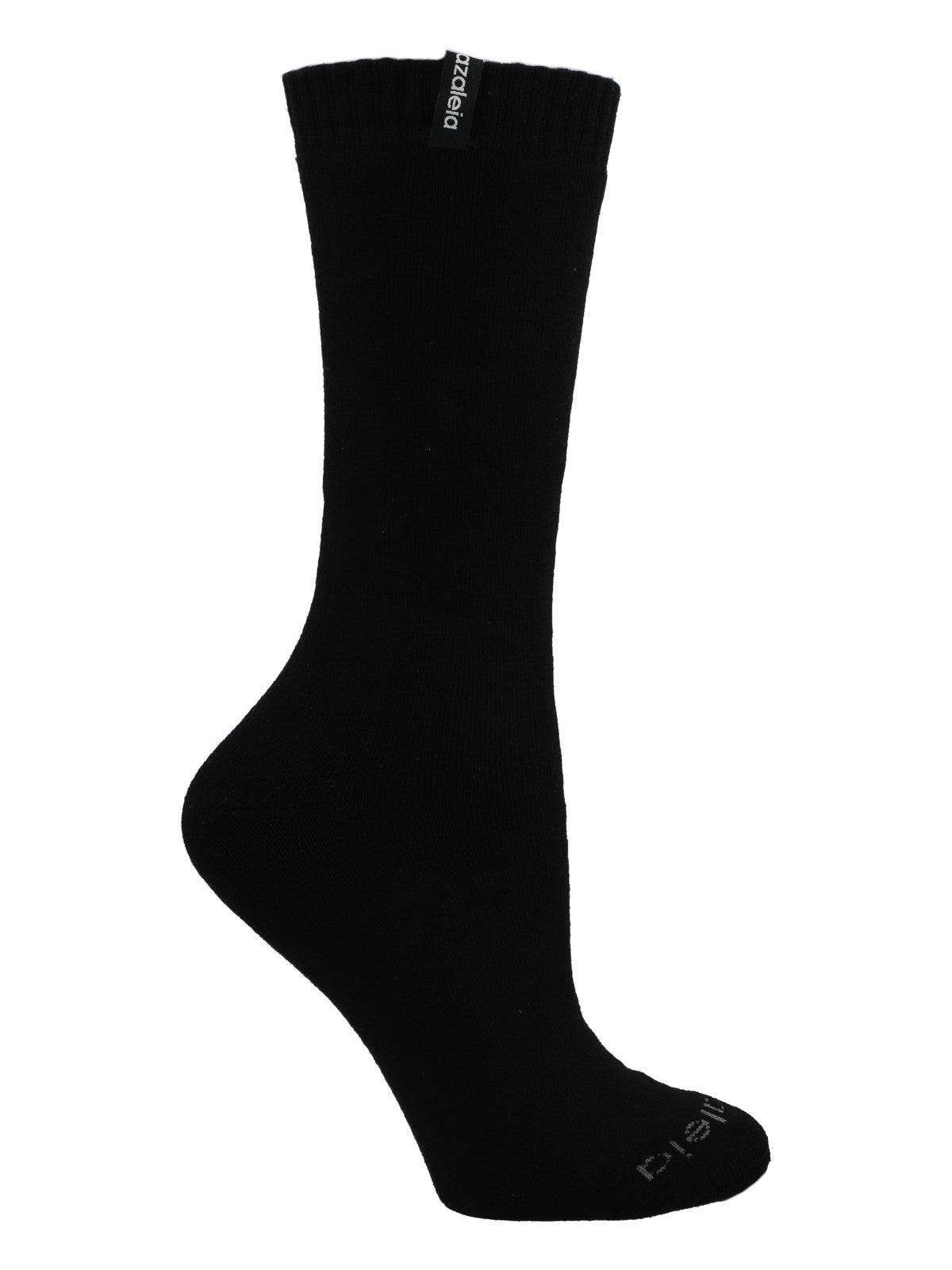 Calcetín Algodón Mujer Heavy Knit Negro Azaleia