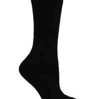 Calcetín Algodón Mujer Heavy Knit Negro Azaleia