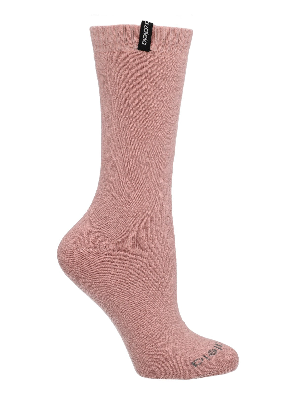 Calcetín Algodón Mujer Heavy Knit Rosado Azaleia