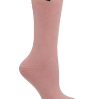 Calcetín Algodón Mujer Heavy Knit Rosado Azaleia