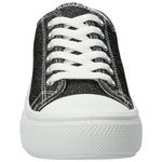 Zapatilla Mujer Lona Negro Azaleia