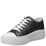 Zapatilla Mujer Lona Negro Azaleia