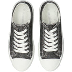 Zapatilla Mujer Lona Negro Azaleia