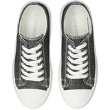 Zapatilla Mujer Lona Negro Azaleia