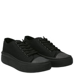 Zapatilla Mujer Lona Negro Azaleia