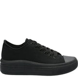 Zapatilla Mujer Lona Negro Azaleia