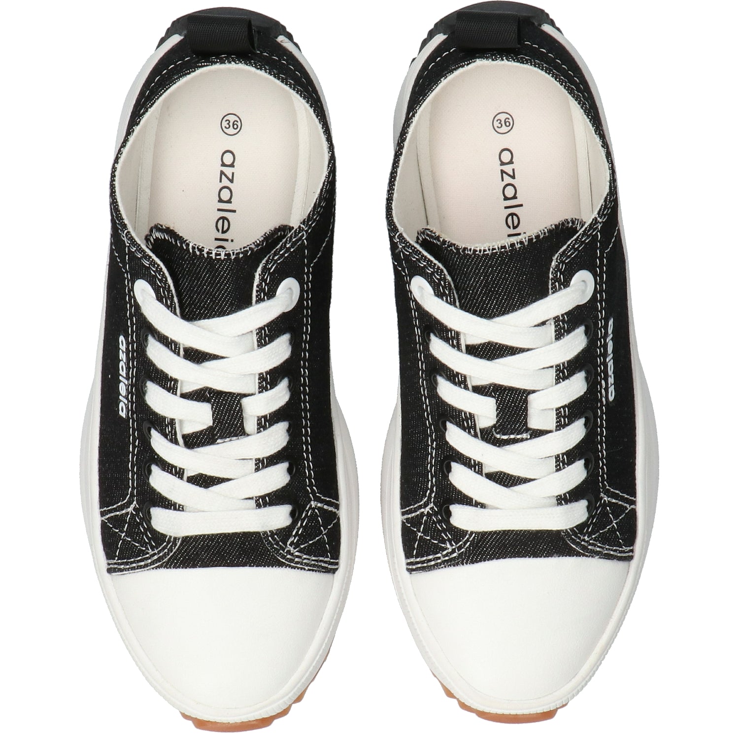 Zapatilla Mujer Anjelica Negro Azaleia