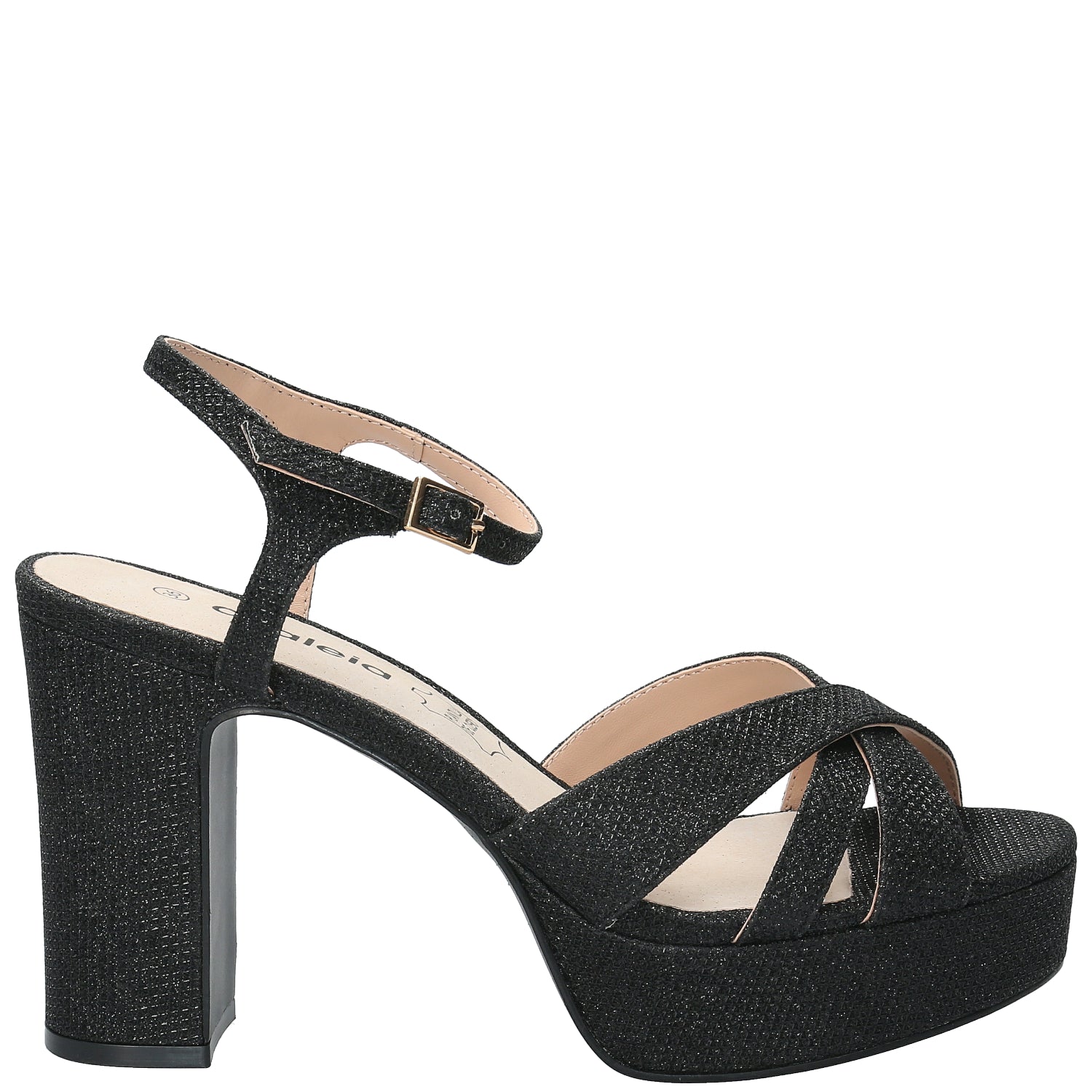 Sandalia Mujer Odelia Negro Azaleia