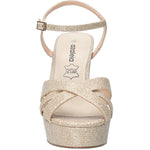 Sandalia Mujer Odelia Dorado Azaleia