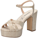 Sandalia Mujer Odelia Dorado Azaleia