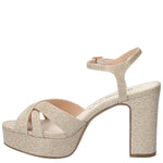 Sandalia Mujer Odelia Dorado Azaleia