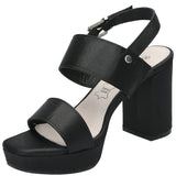 Sandalia Mujer Tobey Negro Azaleia