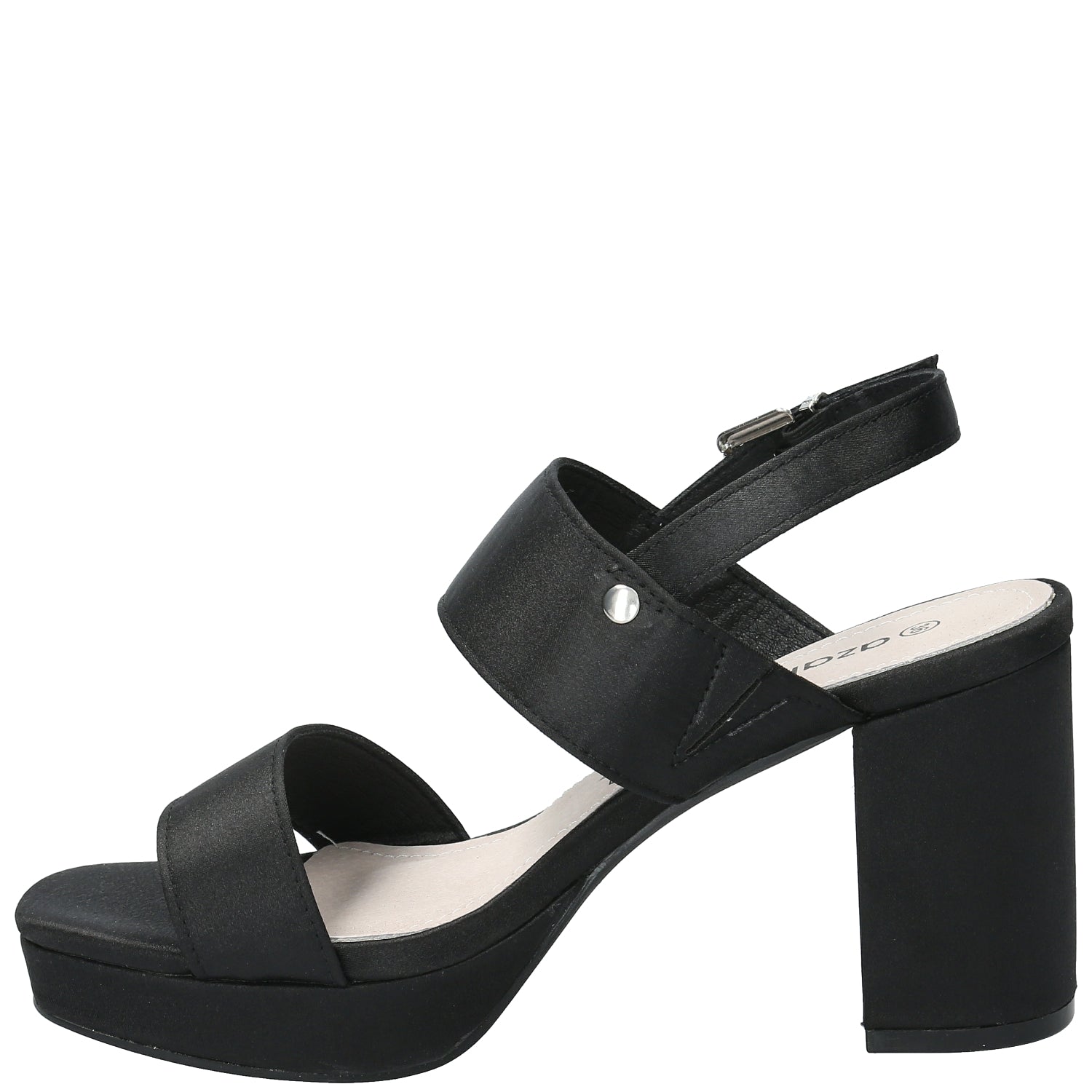 Sandalia Mujer Tobey Negro Azaleia