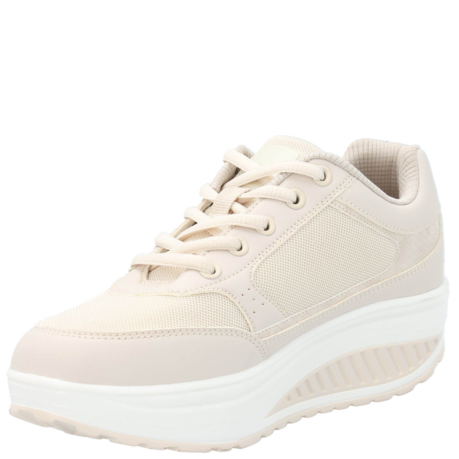 Zapatilla Mujer Coral Beige Azaleia