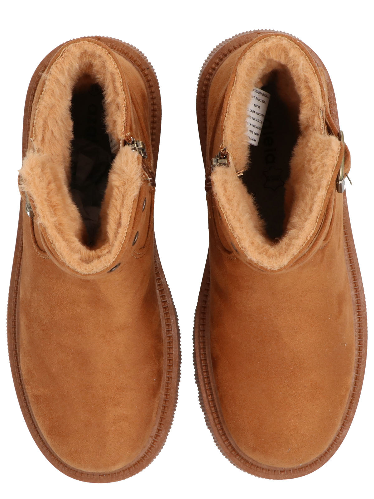 Botín Mujer Lennox Cognac Azaleia