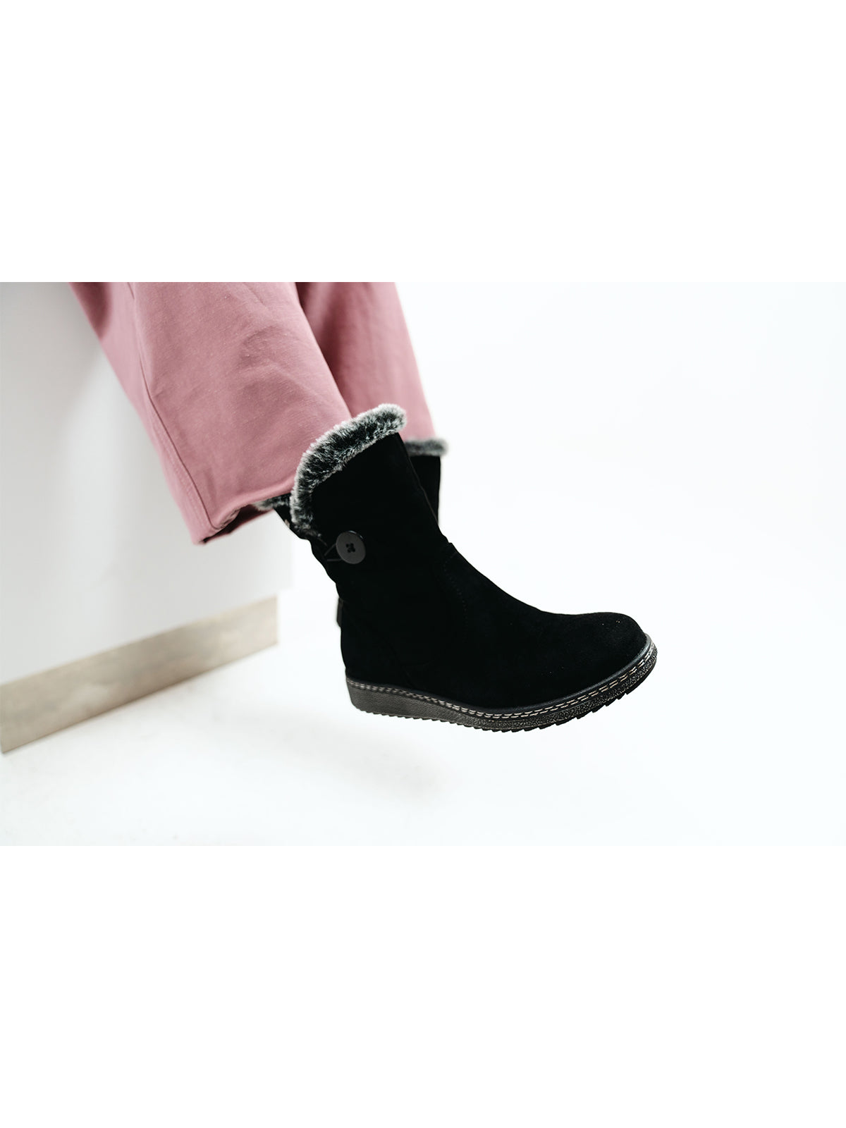 Botín Mujer Dolly Negro Azaleia