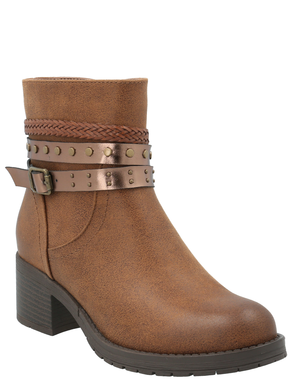 Botín Mujer King Cognac Azaleia