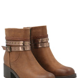 Botín Mujer King Cognac Azaleia