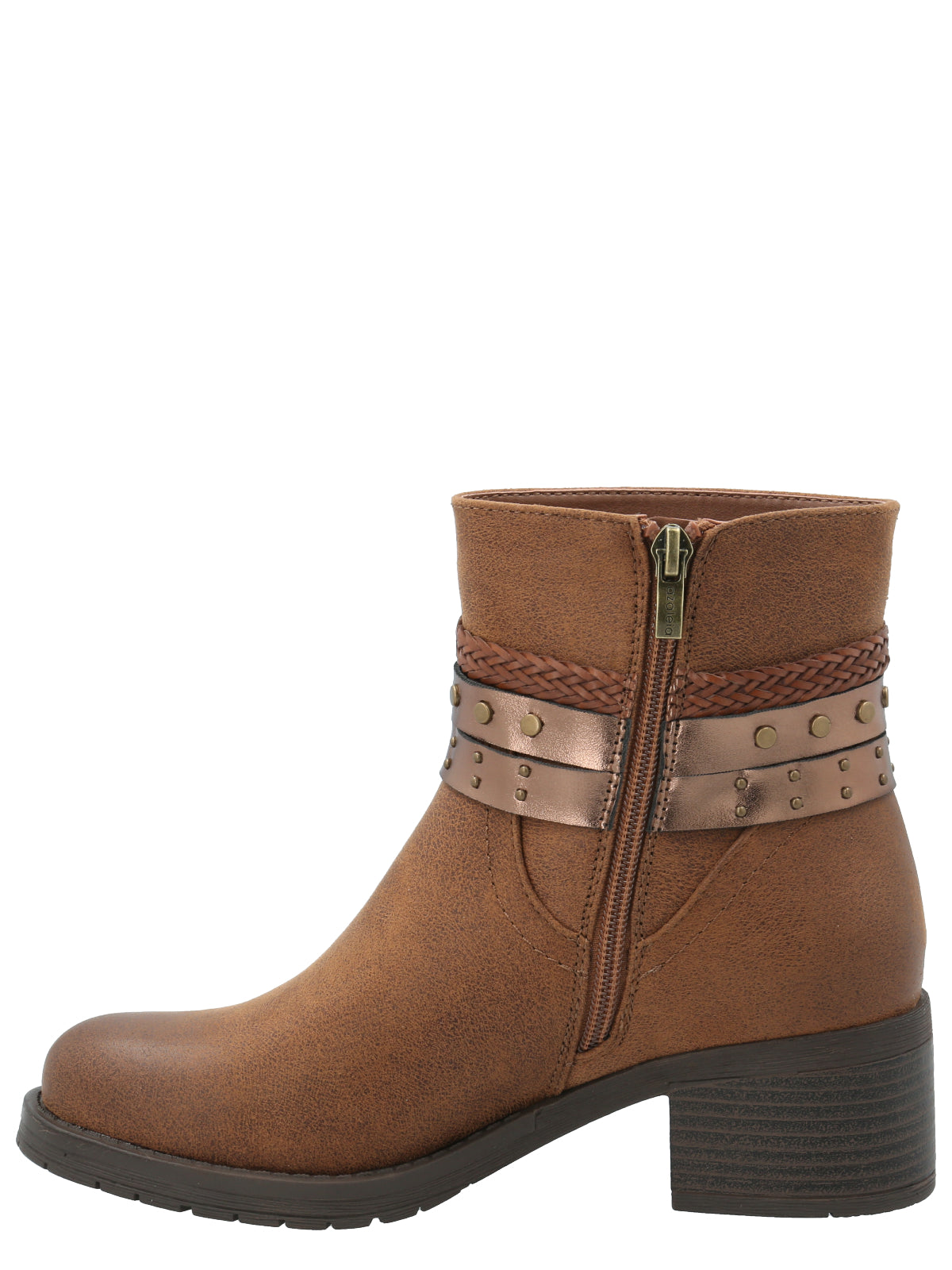 Botín Mujer King Cognac Azaleia