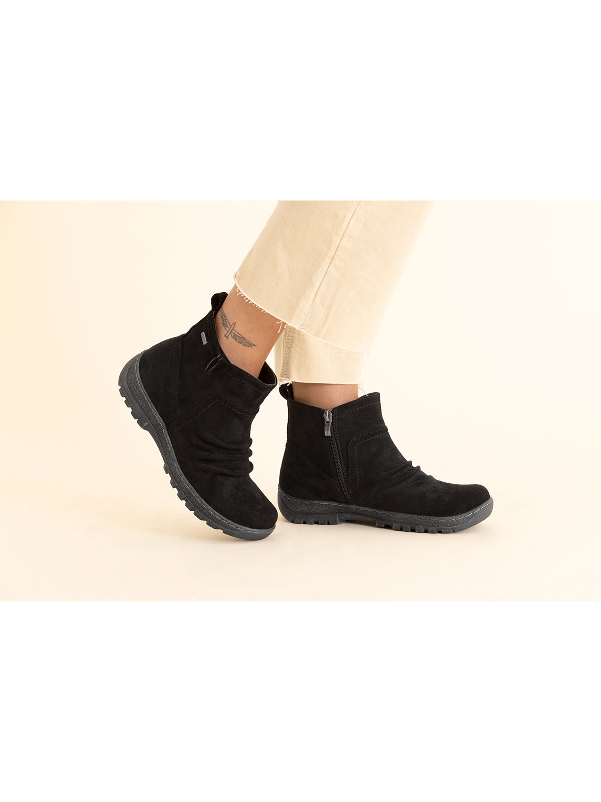 Botín Mujer Dana Negro Azaleia