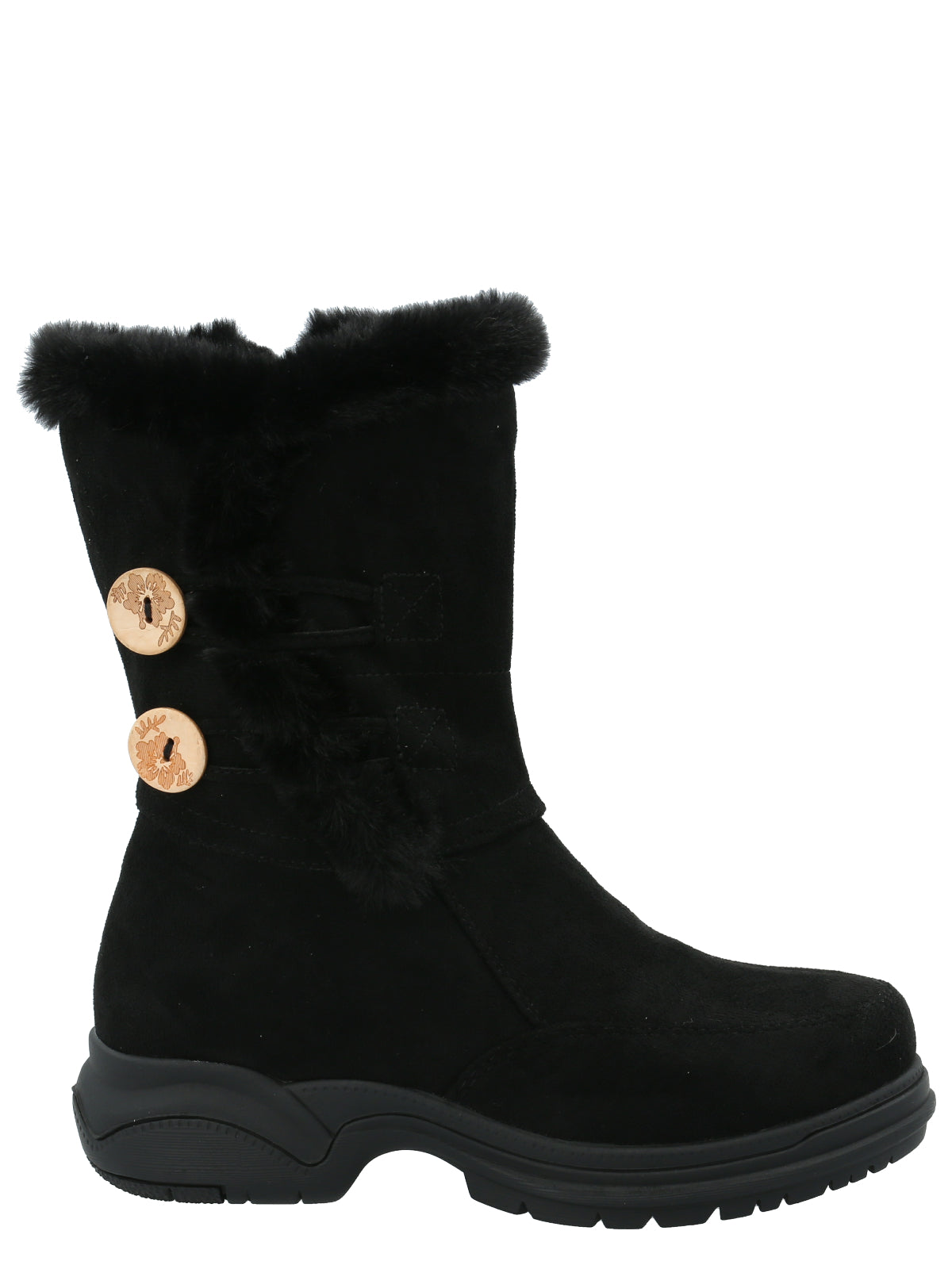 Botín Mujer Dusty Negro Azaleia