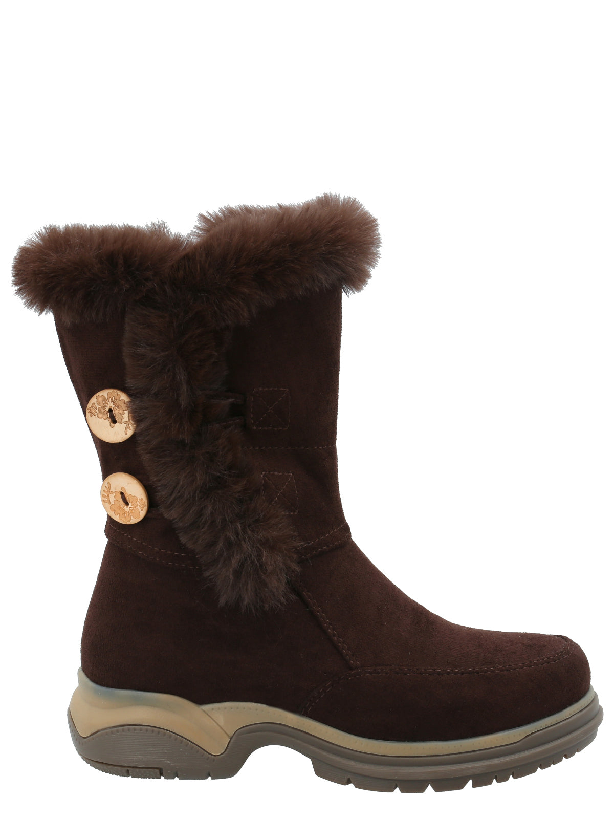 Botín Mujer Dusty Café Azaleia