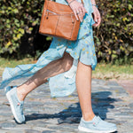 Zapatilla Mujer Benedetto Hey Dude Celeste Azaleia