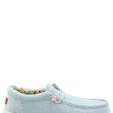 Zapatilla Mujer Benedetto Hey Dude Celeste Azaleia