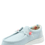 Zapatilla Mujer Benedetto Hey Dude Celeste Azaleia