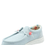 Zapatilla Mujer Benedetto Hey Dude Celeste Azaleia