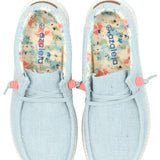 Zapatilla Mujer Benedetto Hey Dude Celeste Azaleia