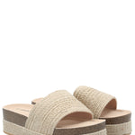 Sandalia Mujer Emilia Beige Azaleia