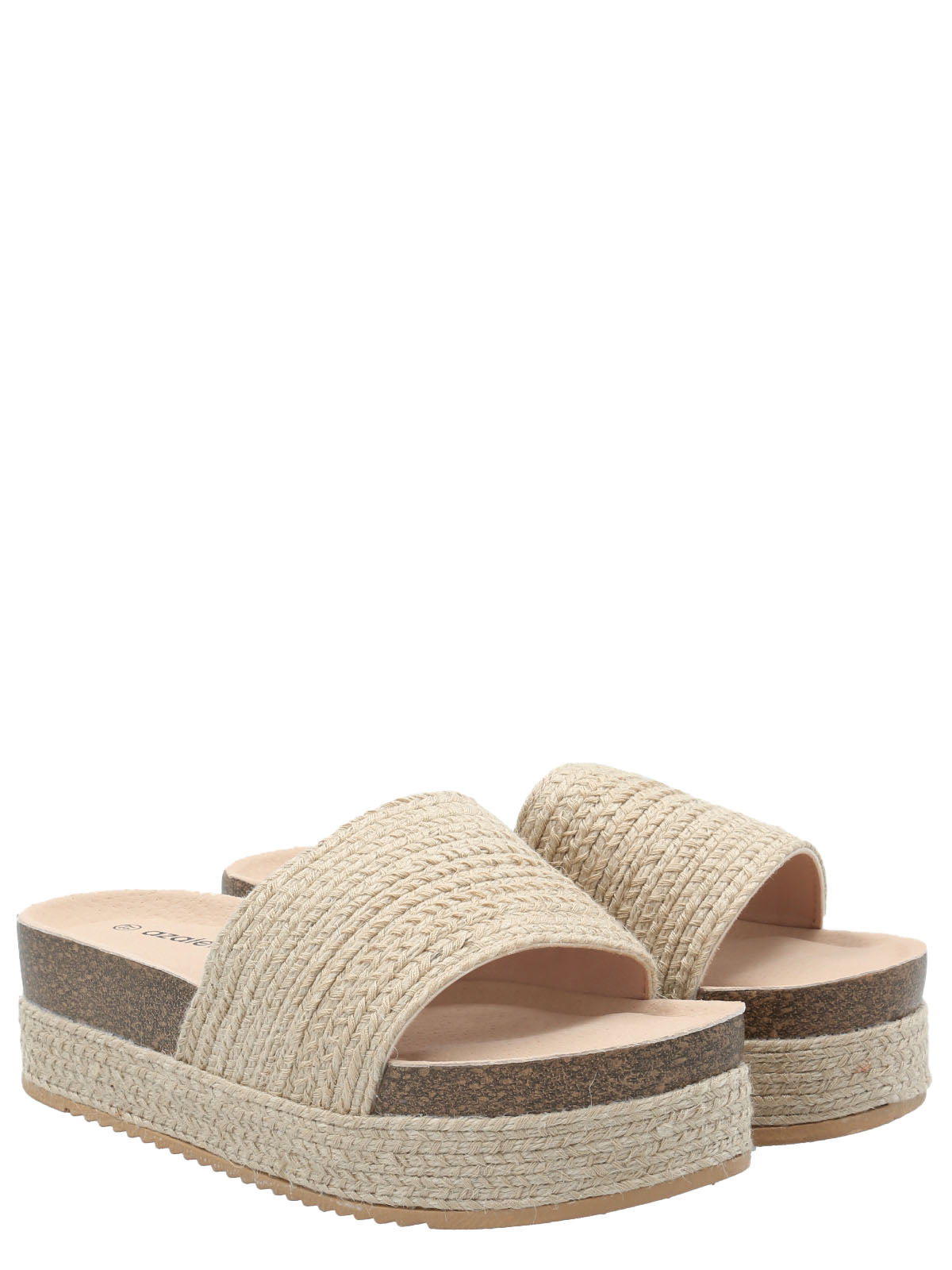 Sandalia Mujer Emilia Beige Azaleia