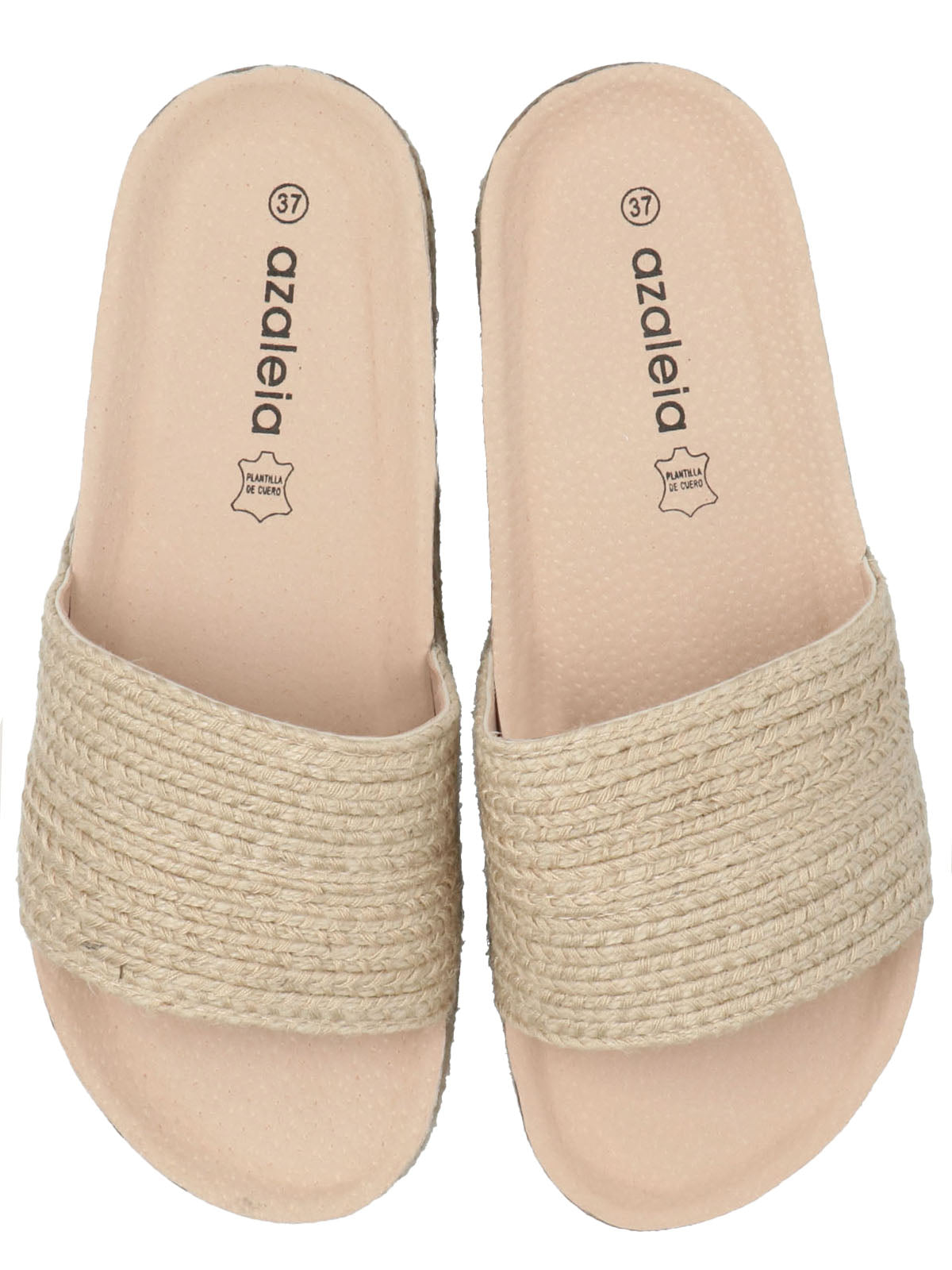 Sandalia Mujer Emilia Beige Azaleia